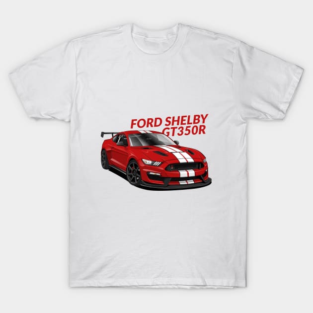 Ford Mustang Shelby T-Shirt by aimey